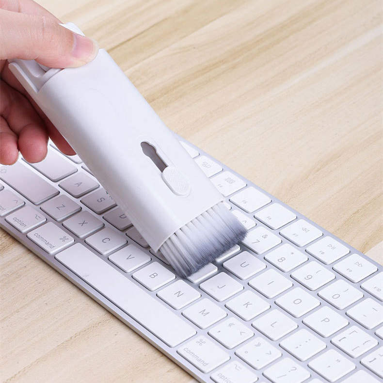 Keyboard and Earbud Cleaning Kit with Retractable Brush