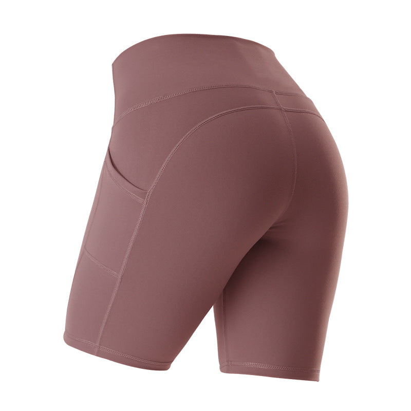 High Waist Fitness Gym Workout Leggings with Pockets Athletic Yoga