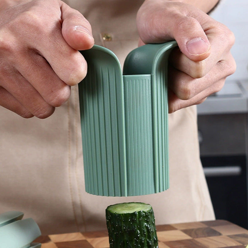 Household Cucumber & Vegetable Slicer - Quick Kitchen Cutting Tool