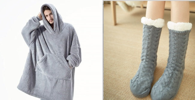 Hoodie Sweatshirt with Big Pocket Tops Sweater Comfortable Loose