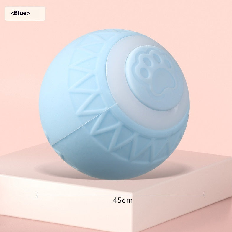 Automatic Bouncing Cat Ball - Rechargeable Self-Moving Kitten Toy