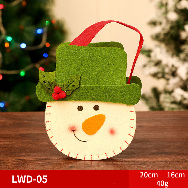 Christmas Gift Portable Brushed Bag | Xmas Holiday Decor