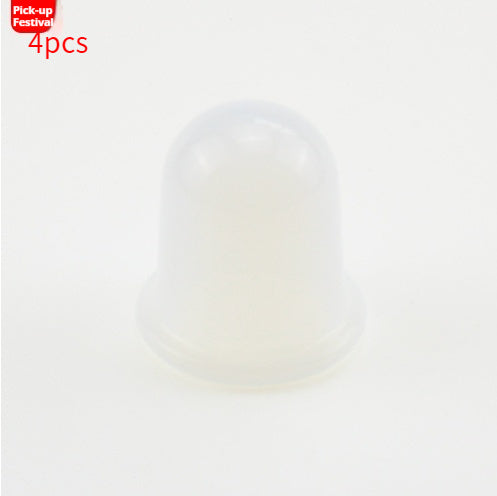 Silicone Cupping Health Care Tank Vacuum Meridian Transparent Medium
