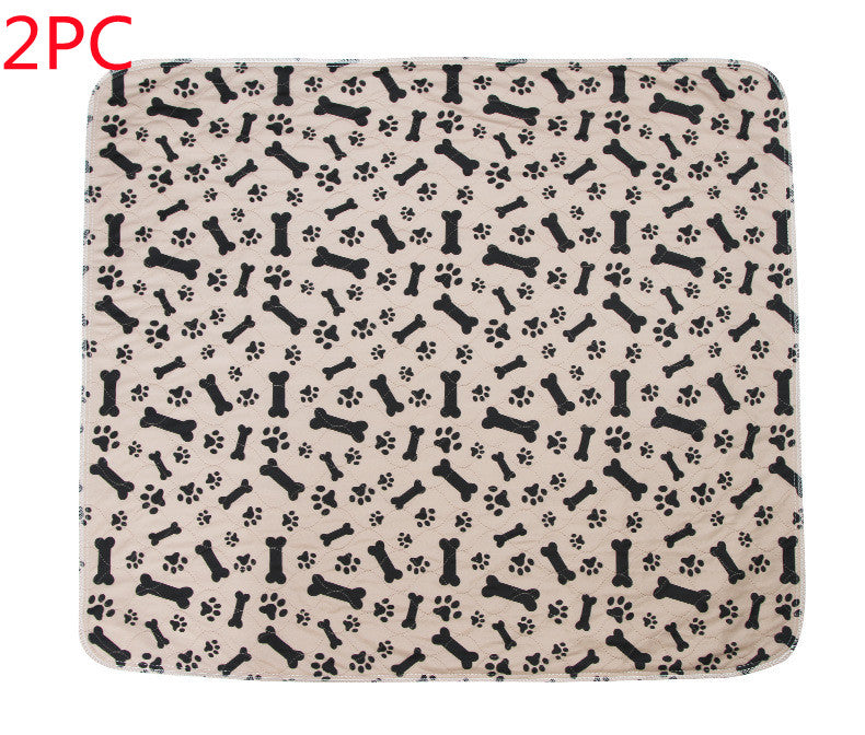 3-Layer Waterproof Pet Pee Pad - Reusable Absorbent Dog Mat