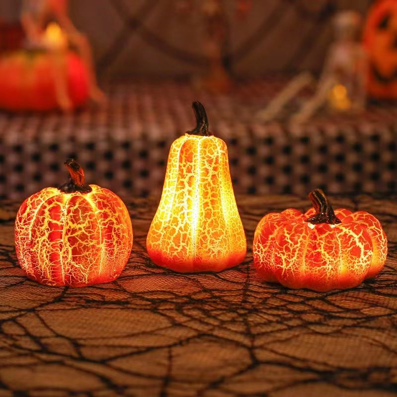 Halloween LED Pumpkin Candle Lantern