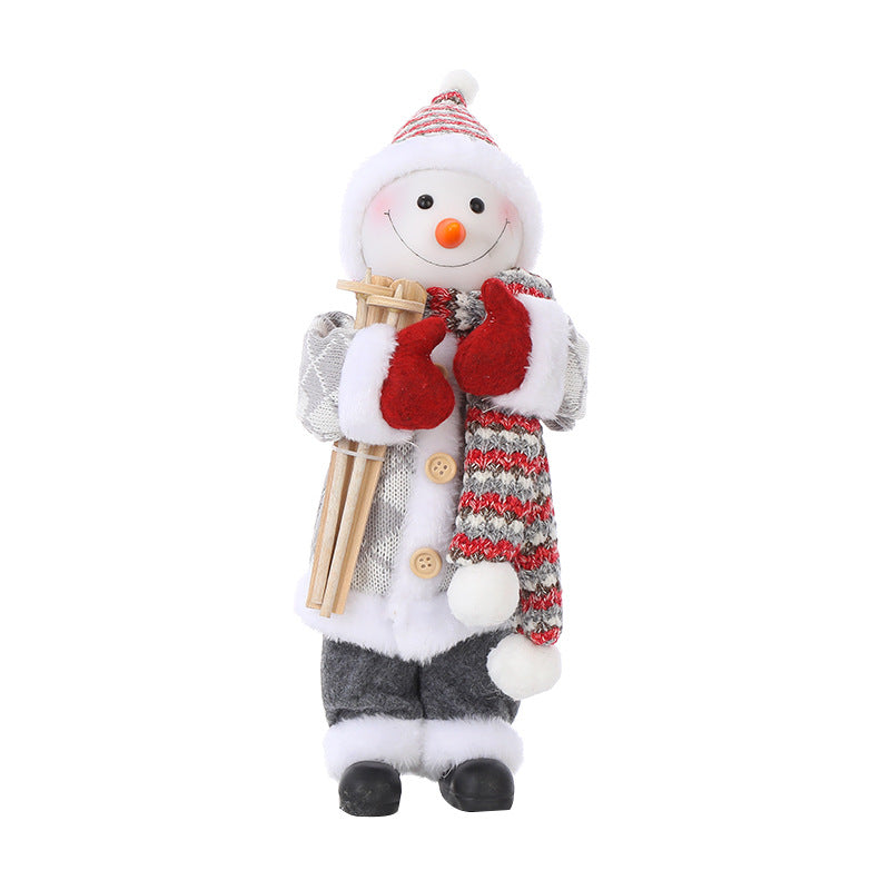 Christmas Doll Merry Decor for Home Navidad Noel Ornaments | Xmas Holiday Decor