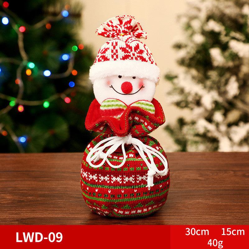 Christmas Gift Portable Brushed Bag | Xmas Holiday Decor