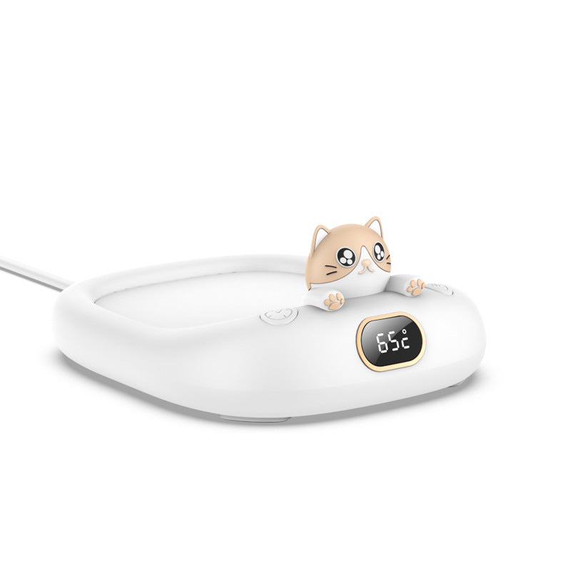 Home Office Cute Pet Constant Temperature Cup Warming Holder Winter