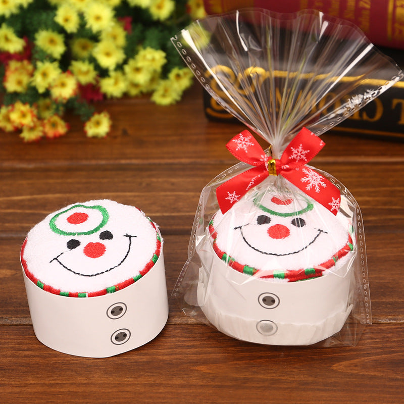 Christmas Towel Gift Box | Xmas Holiday Decor