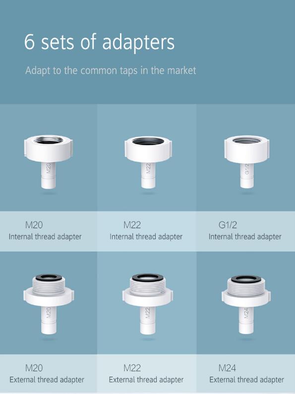 Infrared Sensor Faucet Water Saver - USB Rechargeable Touchless Tap Adapter