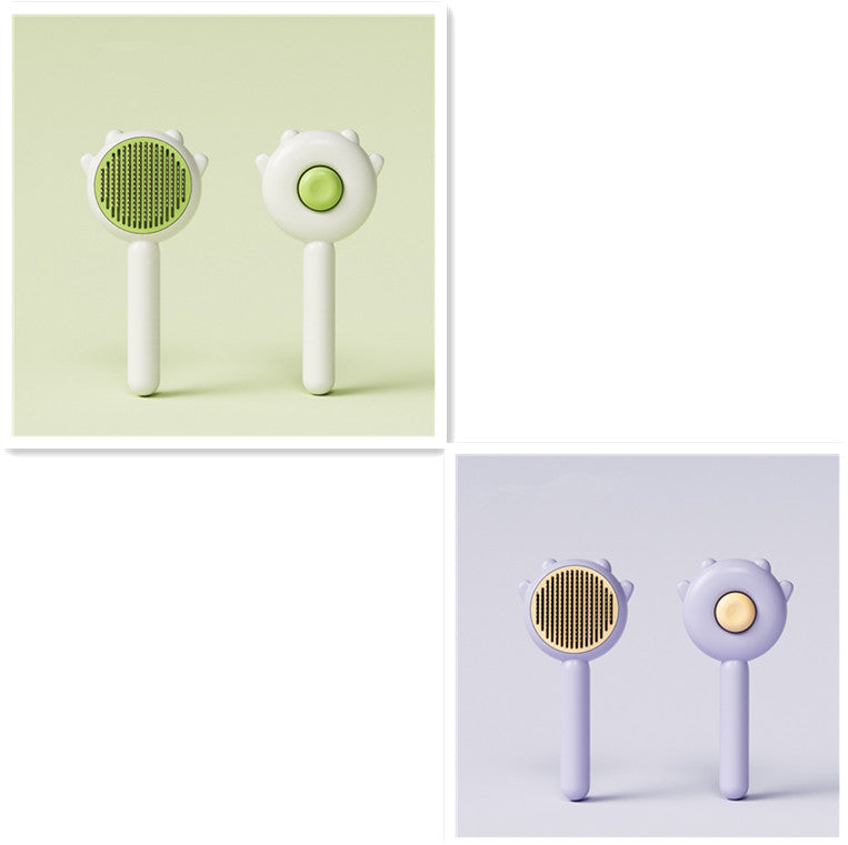 Magic Cat Massage Comb - Pet Hair Removal Brush & Scratcher for Cats and Dogs