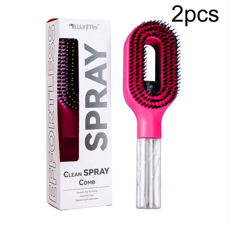 2-in-1 Sprayer Comb - Detangling Scalp Massage Brush