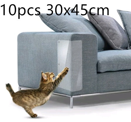 Cat Scratch Furniture Protector Pads - Anti-Scratch Sofa Guard Tape (Multi-Pack)
