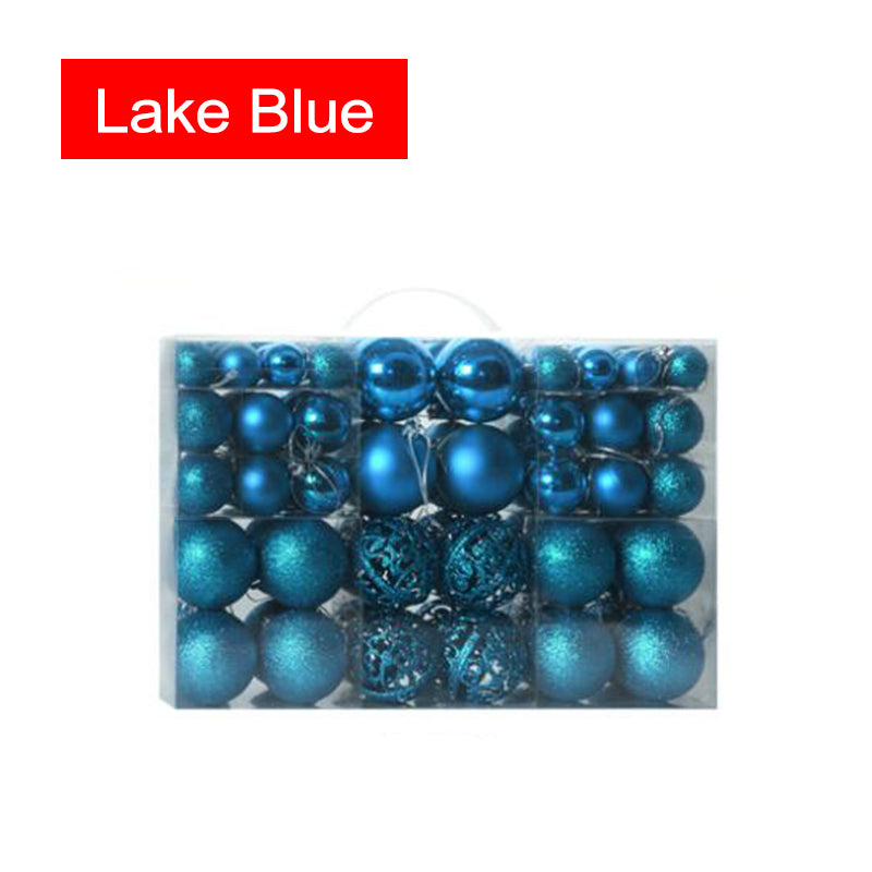Christmas Matte Decorative Ball | Xmas Holiday Decor
