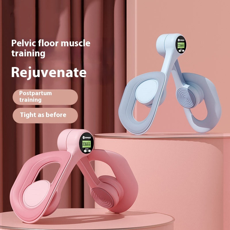 Ergonomic Thigh Master Trainer with Counter - Inner Thigh & Pelvic Floor Exerciser