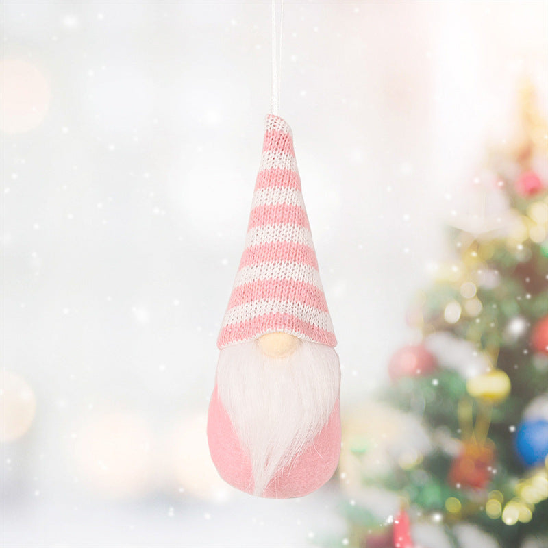 Christmas Decorations Knitted Small Pendant | Xmas Holiday Decor