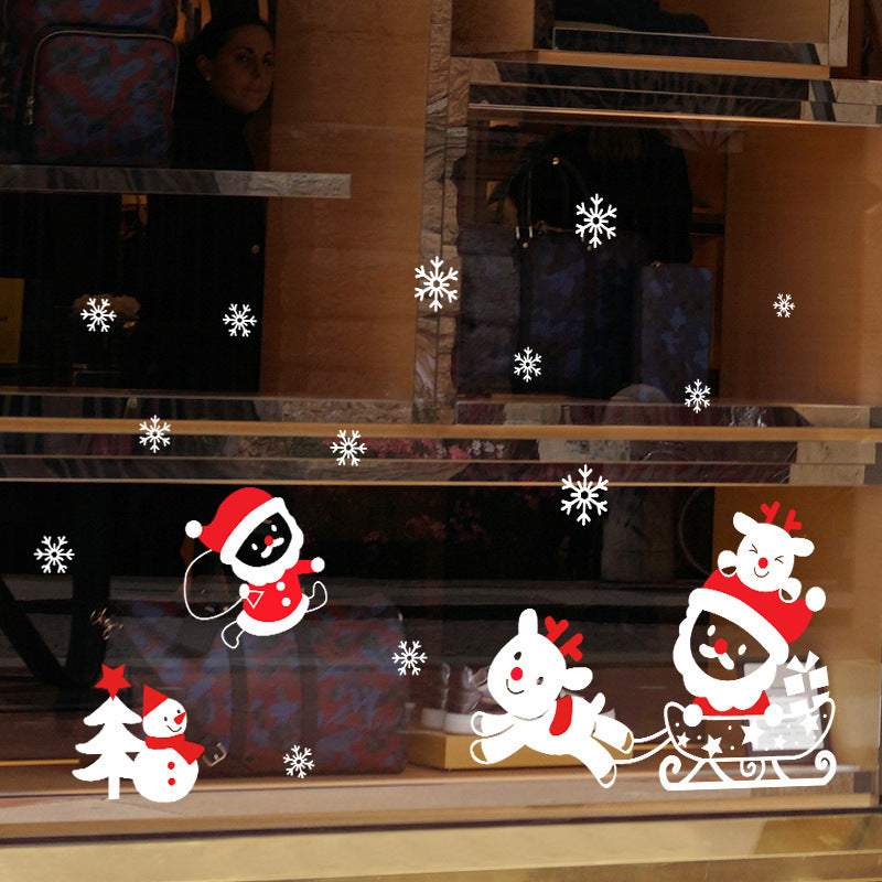 Christmas Santa Claus Sticker | Xmas Holiday Decor