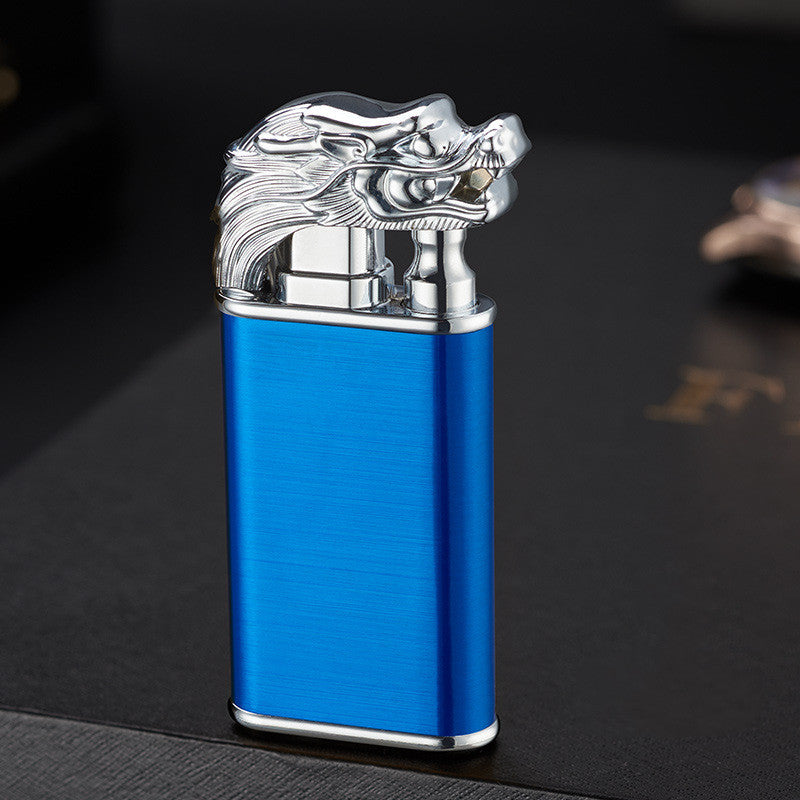 Crocodile and Dolphin Design Butane Lighter