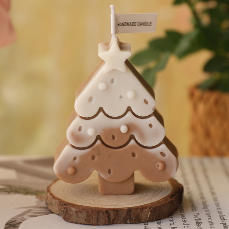 Christmas Creative Tree Atmosphere Fragrant Candles | Xmas Holiday Decor