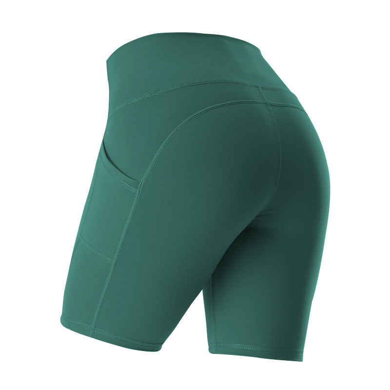 High Waist Fitness Gym Workout Leggings with Pockets Athletic Yoga