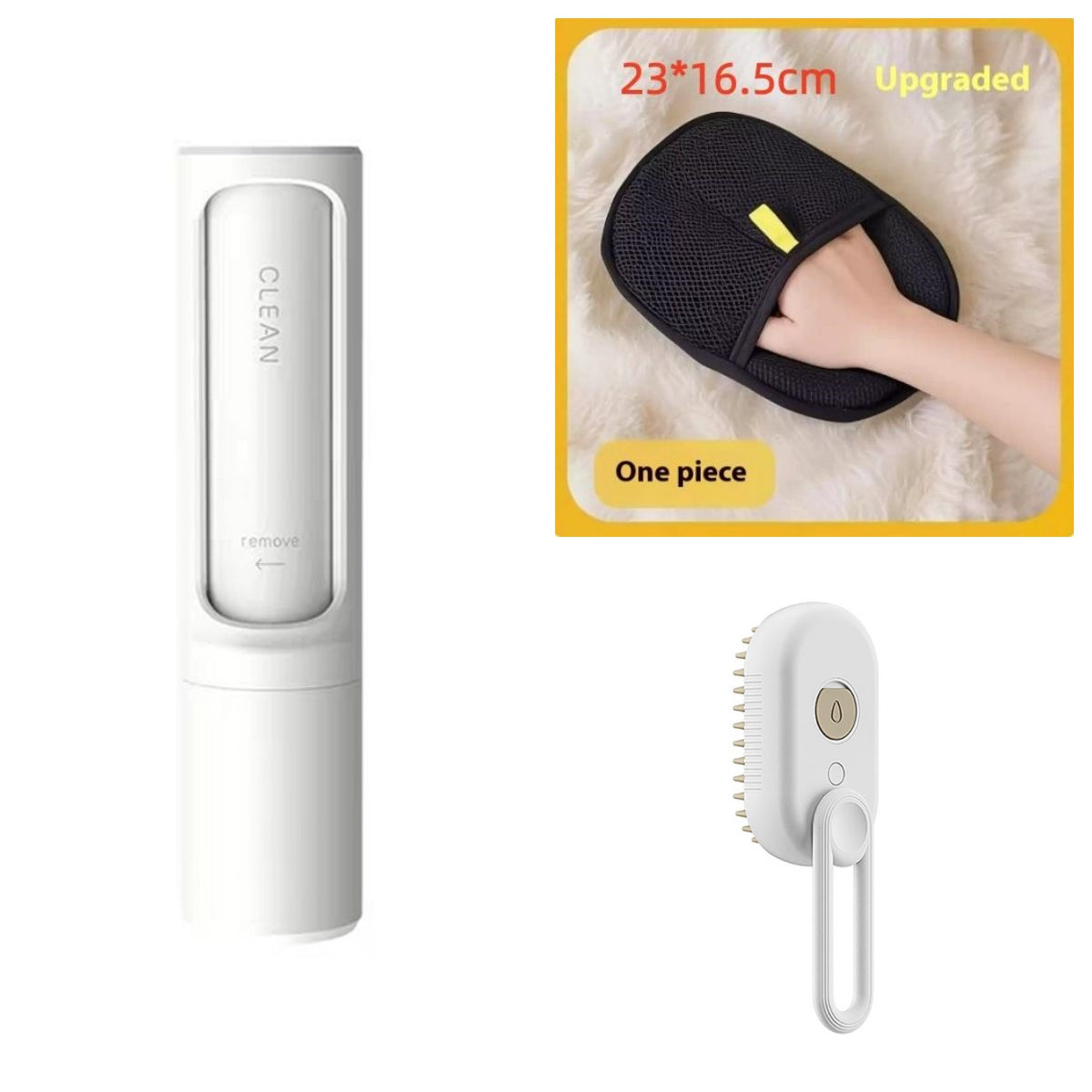 3-in-1 Cat Steam Brush - Electric Spray Massage Comb for Pet Hair Removal