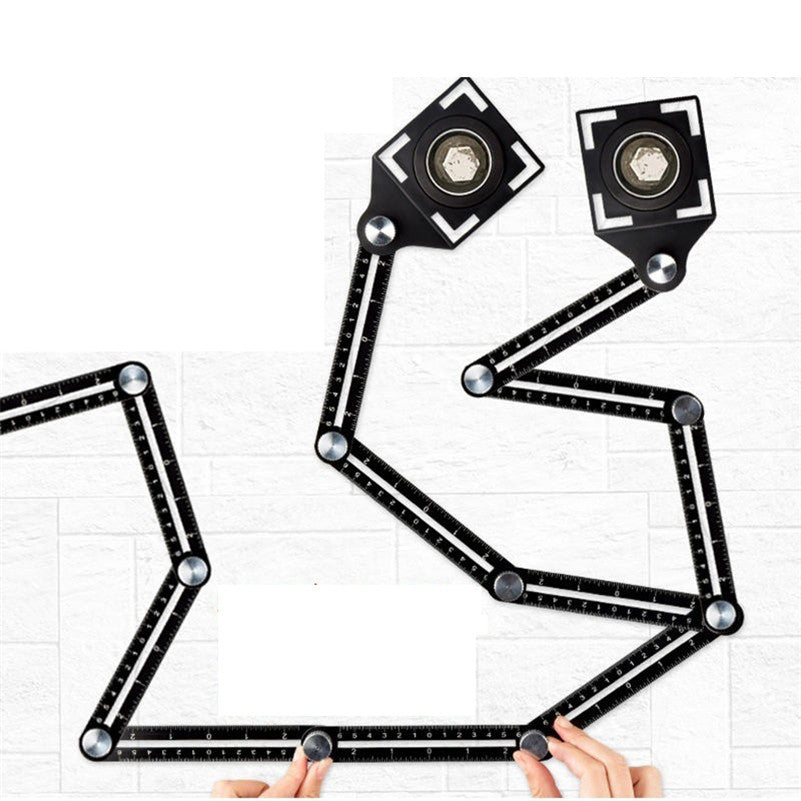 Aluminum Alloy 6-Level Folding Laptop Stand - Adjustable Angle