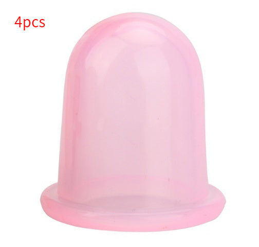 Silicone Cupping Health Care Tank Vacuum Meridian Transparent Medium