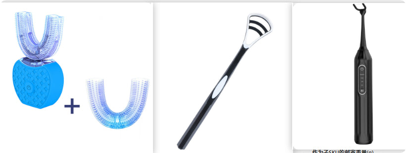 360 Degrees Intelligent Automatic Electric Toothbrush Waterproof U