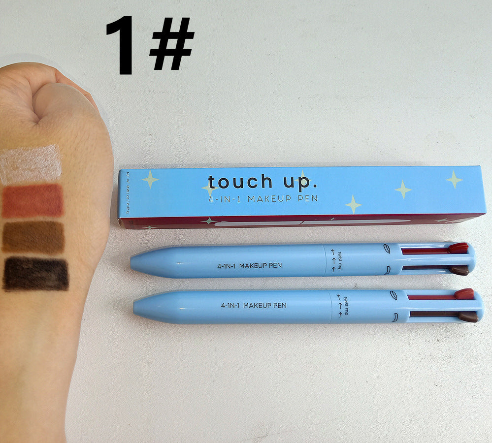 4-in-1 Four Color Eyebrow Pencil - Multi-Shade Brow Pen