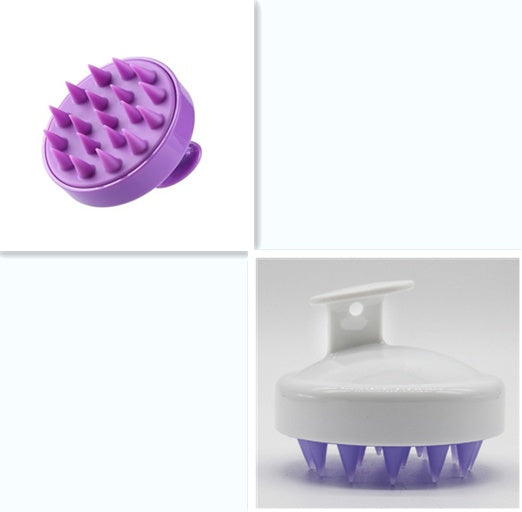 Silicone Shampoo Brush Massage Scalp Hair
