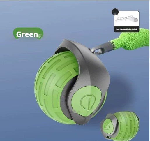 Smart Automatic Cat Ball - Interactive Rolling Teaser Toy, USB Rechargeable