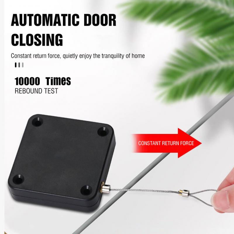 Small Size Electric Automatic Sensor Door Closer Punch-free Adjustable