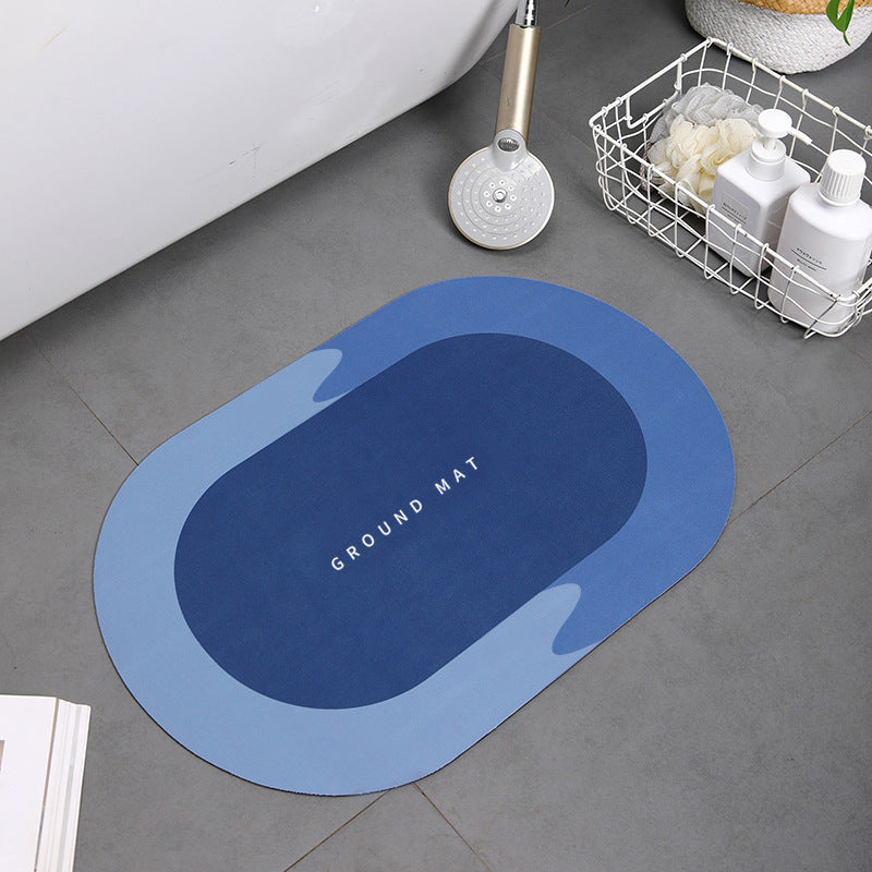 Super Absorbent Quick-Dry Bath Mat - Non-Slip Shower Rug