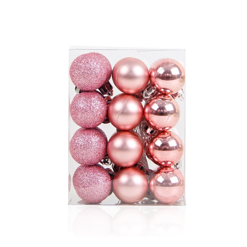 Christmas Decorationled Copper Wire String Lights Battery Box