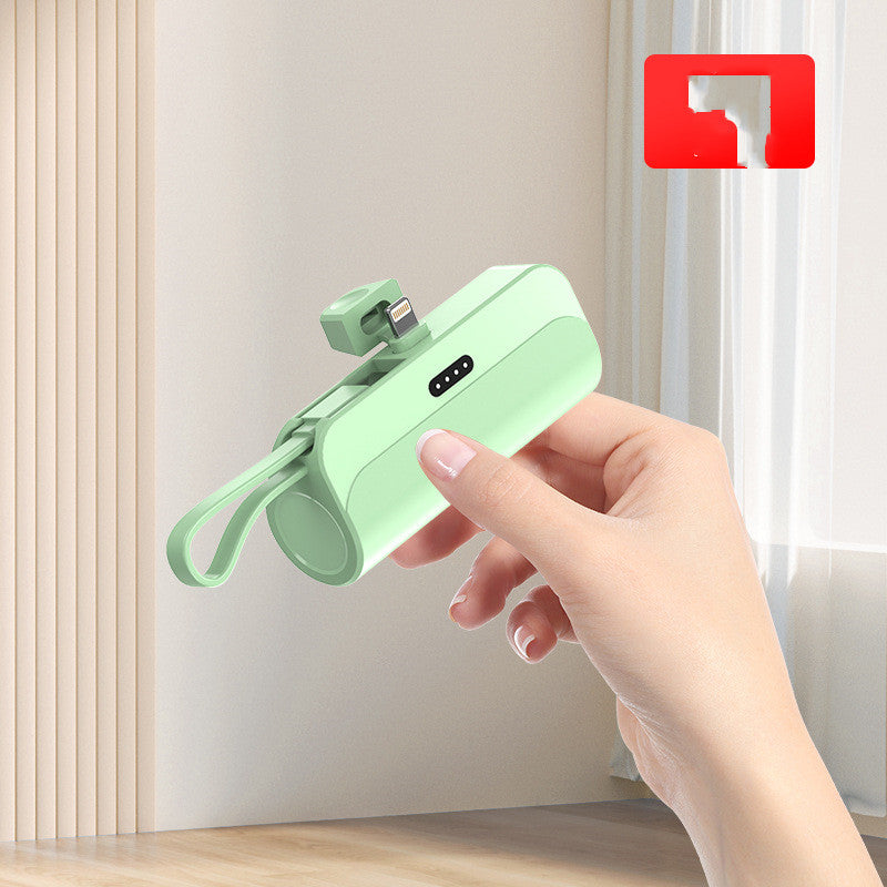 Mini Capsule Wireless Power Bank - Pocket Portable Phone Charger