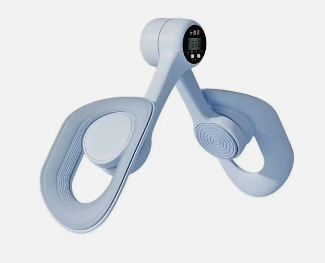 Ergonomic Thigh Master Trainer with Counter - Inner Thigh & Pelvic Floor Exerciser