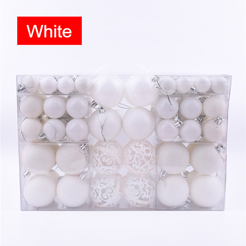 Christmas Matte Decorative Ball | Xmas Holiday Decor