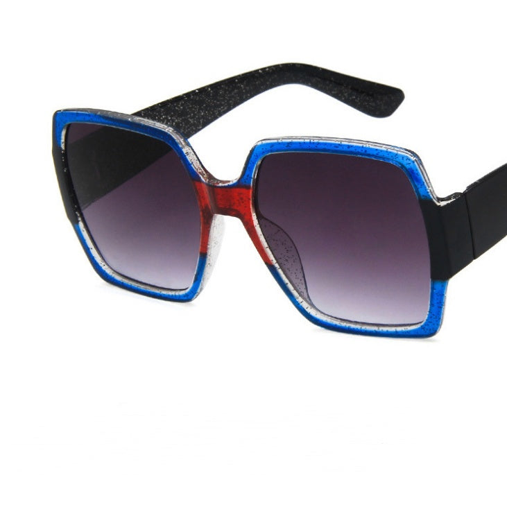 Colorful Glitter Sunglasses Retro