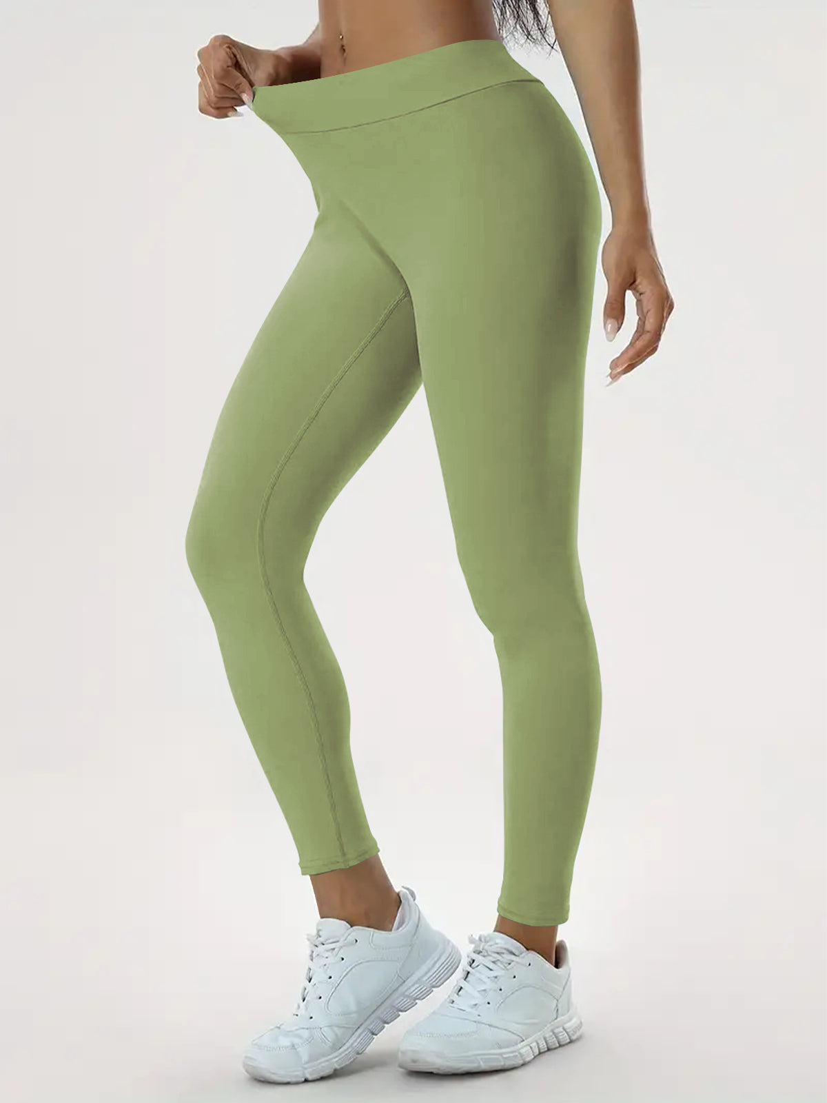 Women's Yoga Pants High Waist Lift Elastic Tight Fitness Trousers