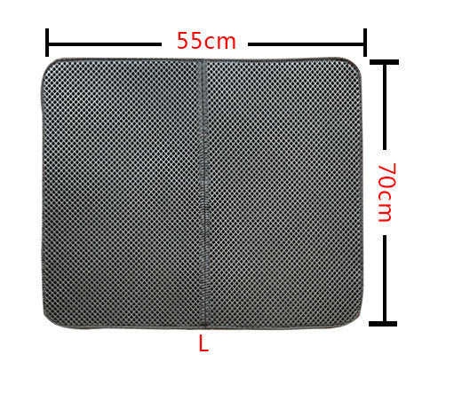 Double Layer Cat Litter Mat - Waterproof Litter Trapping Mat, Easy to Clean