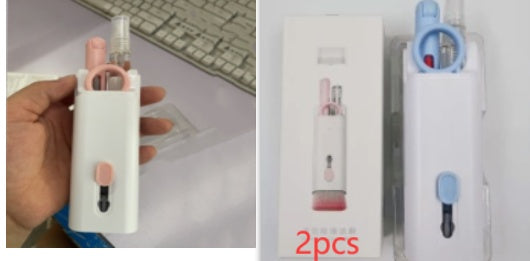Keyboard and Earbud Cleaning Kit with Retractable Brush