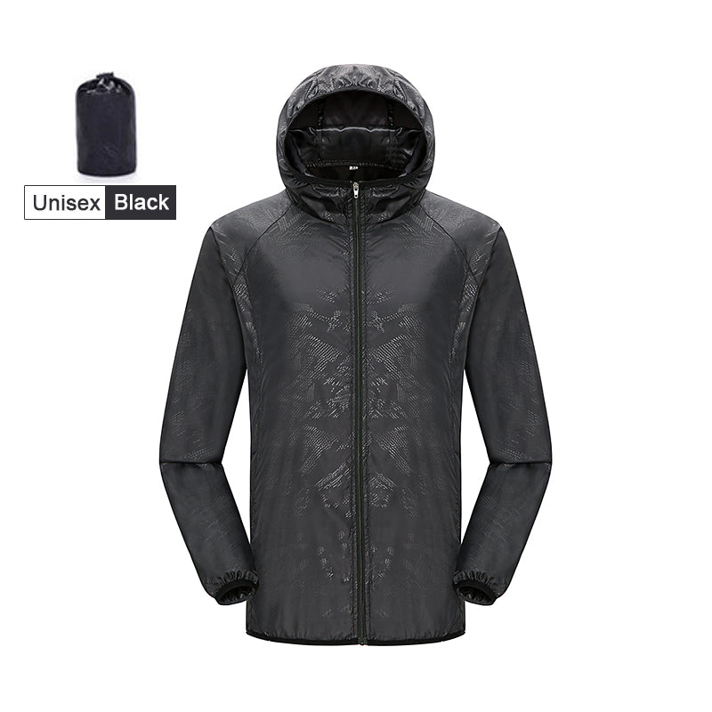 Mens and Women's Skin Windbreaker UV Protection Sunscreen Clothing