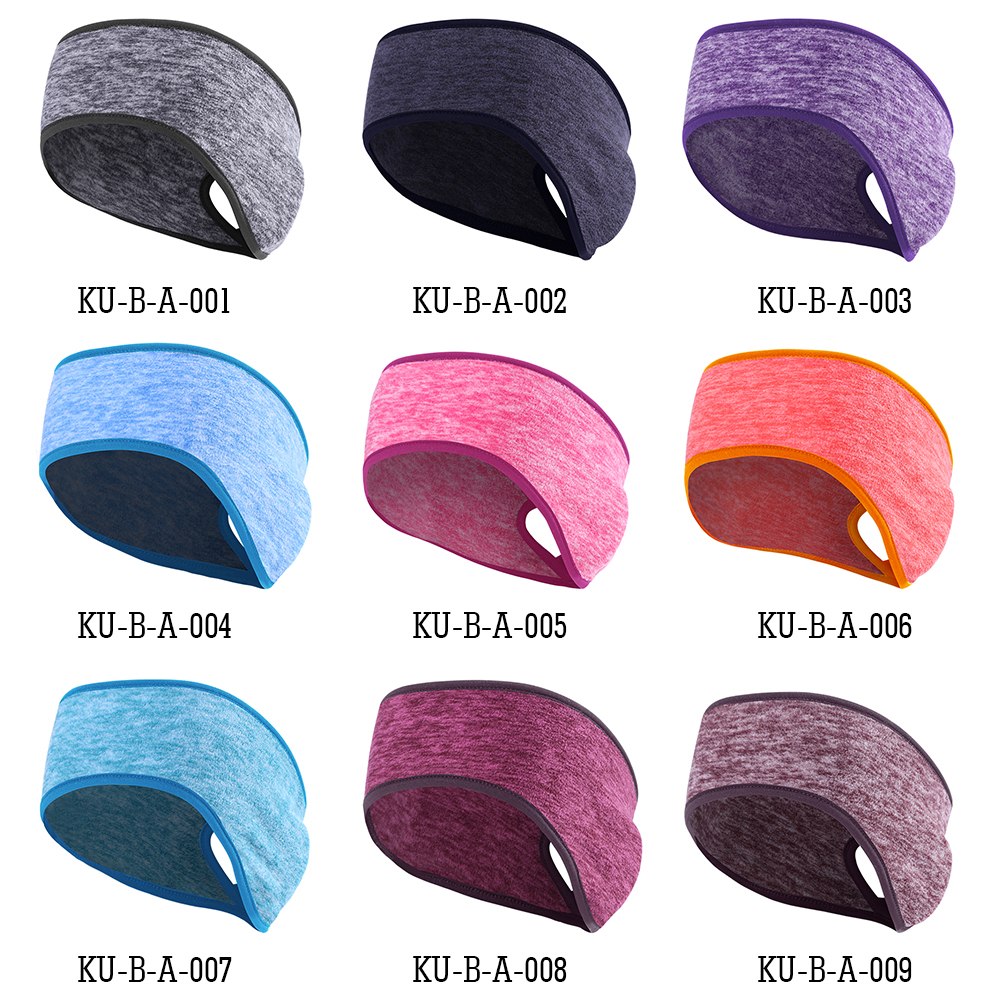 Winter Running Horsetail Hole Earmuffs Windproof and Cold