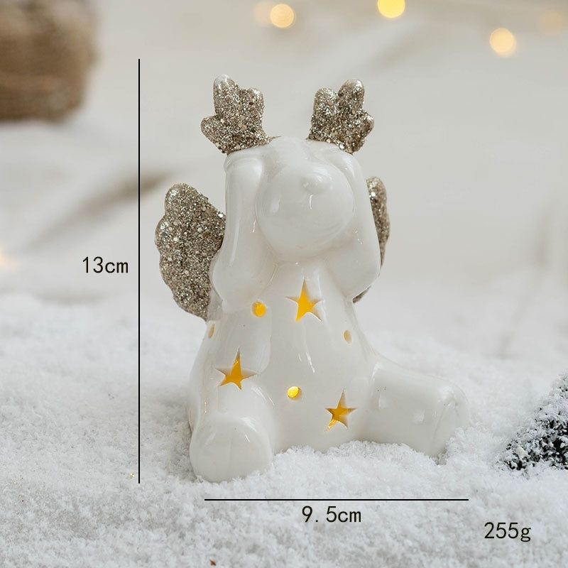 Christmas Decoration Window Table | Xmas Holiday Decor