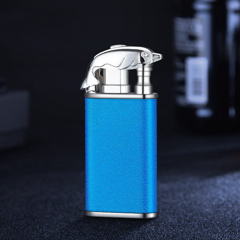 Crocodile and Dolphin Design Butane Lighter