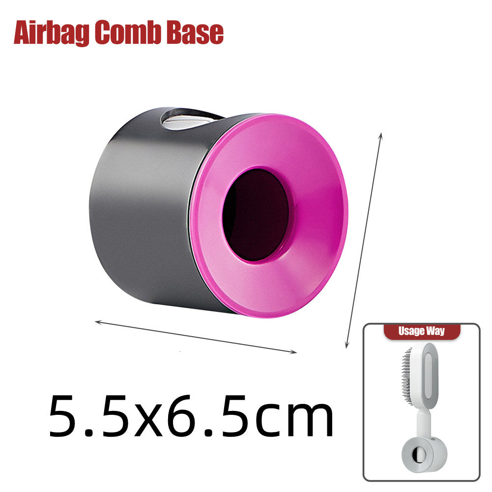 Self Cleaning Hair Brush for Women One-Key Loss Airbag Massage Scalp