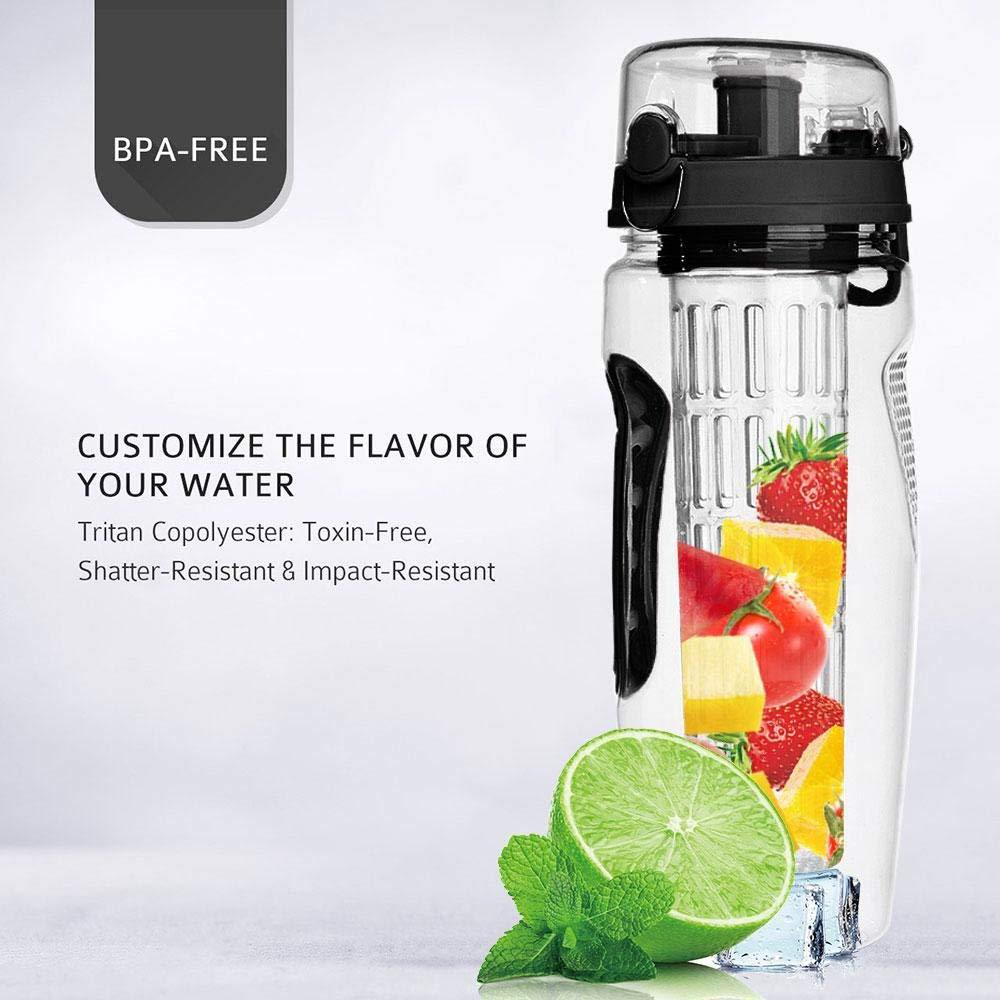1 L Tritan Fruit Infuser Water Bottle