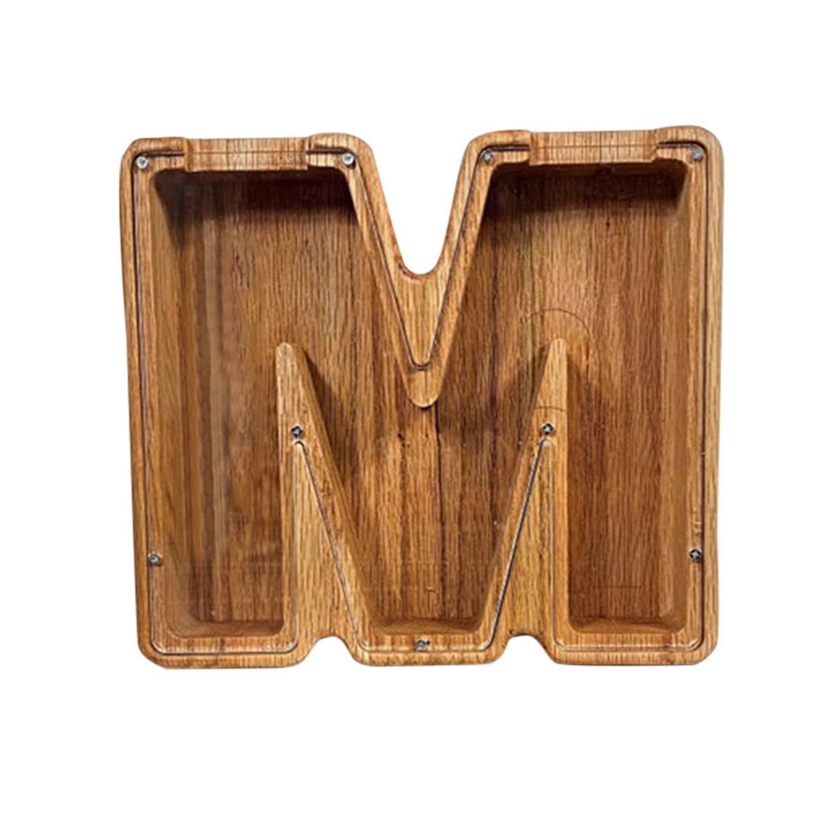Wooden Letter Piggy Bank - Creative Alphabet Money Box