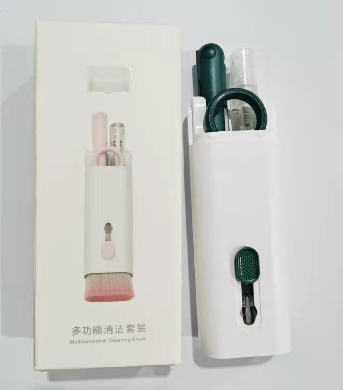 Keyboard and Earbud Cleaning Kit with Retractable Brush