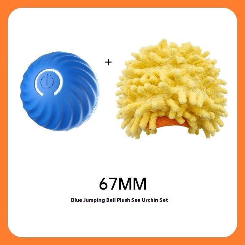 Bite Resistant Rubber Dog Ball - Bouncy Chew Toy for Aggressive Chewers